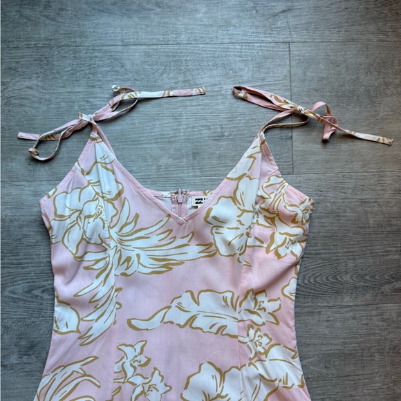 Billabong Sweet Sunshine Floral Spaghetti Strap Midi Dress Size S - Picture 3 of 11